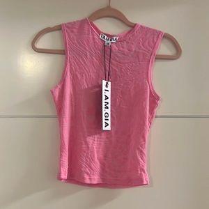 I AM GIA 2 Piece Set- XS Bubblegum Pink Amina